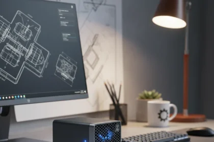 HP Z2 Mini G1a Workstation Packs Power Into Compact Design — AI-generated illustration