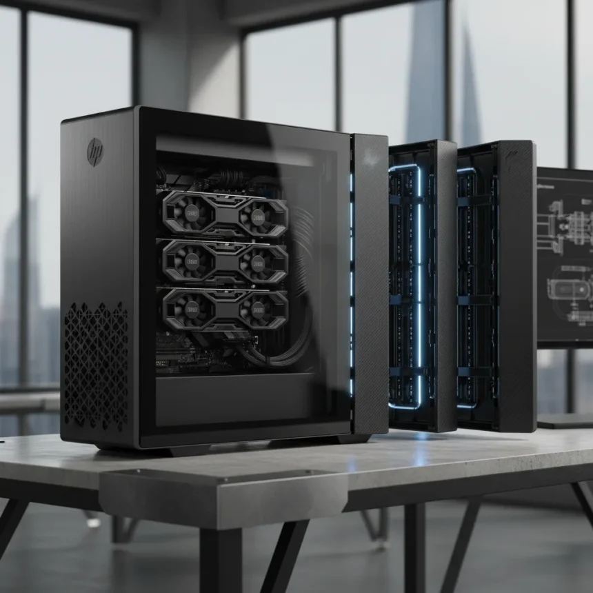 HP Z8 Fury G6i Workstation Is the Most Powerful PC HP Has Ever Built — AI-generated illustration