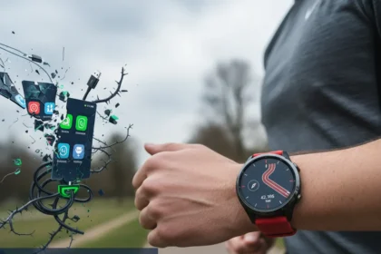 Huawei Watch GT Runner 2 excels at running but stumbles on ecosystem — AI-generated illustration