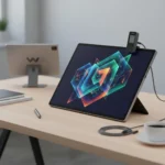 Huion Kamvas Pro 24 Gen 3 challenges Wacom's dominance — AI-generated illustration