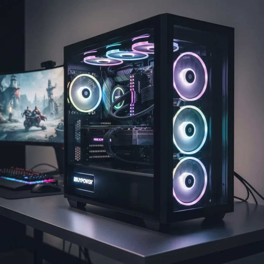 iBUYPOWER RDY Trace X R01 proves pre-builts deserve your money — AI-generated illustration