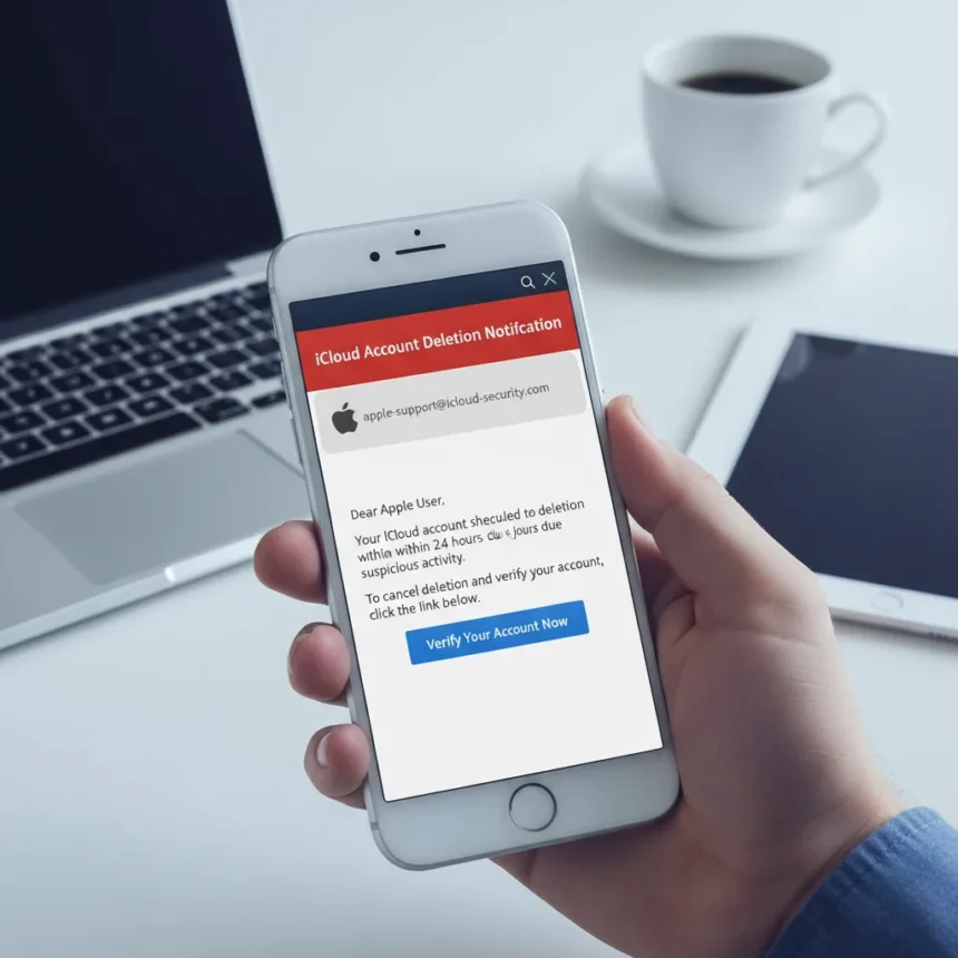 iCloud deletion scam targets Apple users with fake warnings