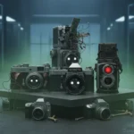 Iconic camera brands like Minolta and Yashica are zombies now — AI-generated illustration