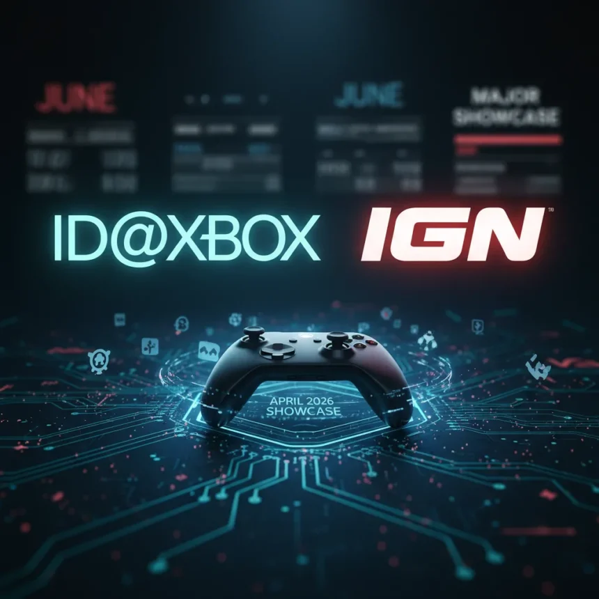 ID@Xbox and IGN April 2026 Showcase Steals Thunder Before June — AI-generated illustration