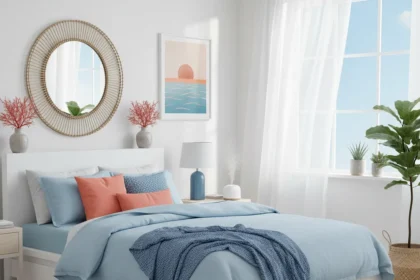 IKEA's Blue Skies and Happy Sighs Bedroom Trend Delivers Coastal Calm