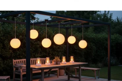 12 IKEA outdoor lights under $60 transform your yard on a budget — AI-generated illustration