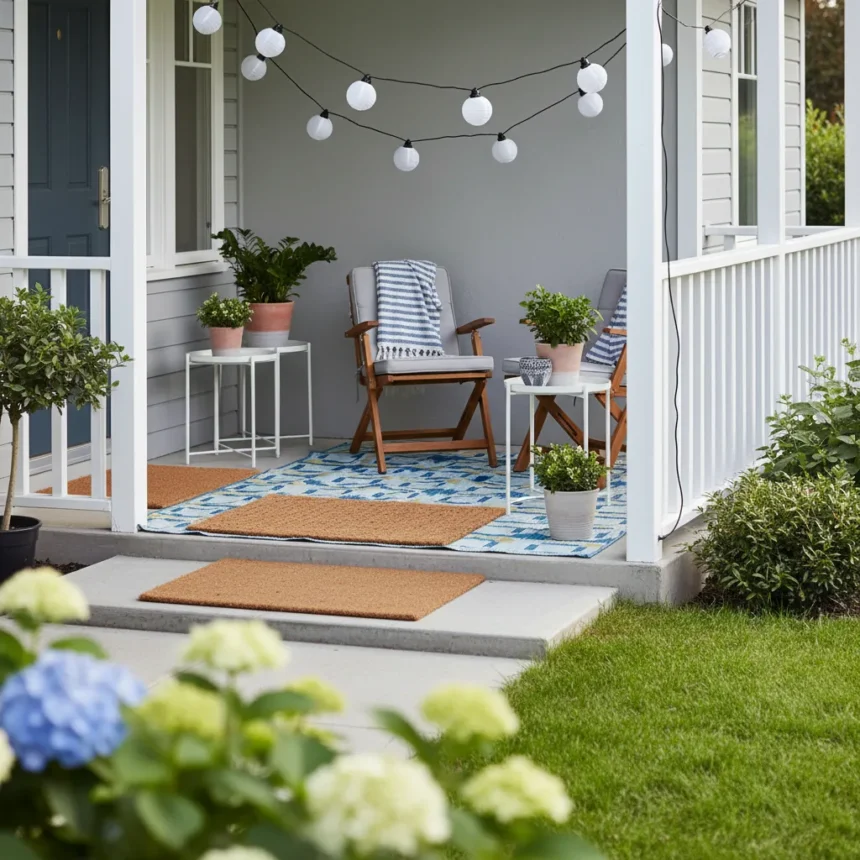 12 IKEA porch items under $25 transform curb appeal instantly — AI-generated illustration