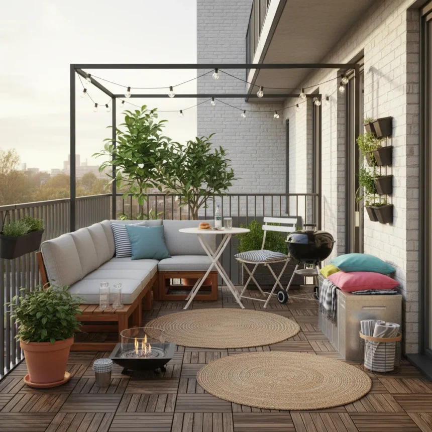12 IKEA small patio finds that transform tiny outdoor spaces