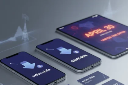 Infimobile prepaid plans hit $49/year but the deal ends April 30 — AI-generated illustration