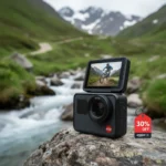 Insta360 Ace Pro 4K action camera hits rare 30% discount — AI-generated illustration