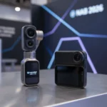 Insta360 Luna Ultra takes on DJI Osmo Pocket with dual lenses — AI-generated illustration