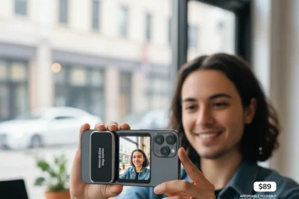 Insta360 Snap Selfie Screen Makes Vlogging on iPhone 17 Pro Actually Easy