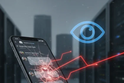 Instagram's DM encryption rollback signals a privacy crisis — AI-generated illustration