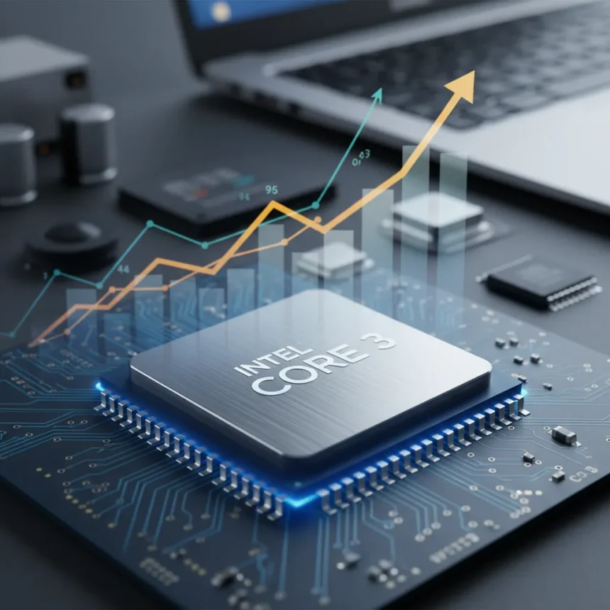 Intel Core Series 3 targets value buyers as PC prices climb — AI-generated illustration