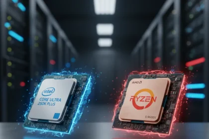 Intel Core Ultra 250K Plus vs AMD Ryzen 5 9600X: Nearly Identical — AI-generated illustration