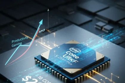 Intel Core Ultra 5 250KF Plus Crushes AMD at $200 — AI-generated illustration