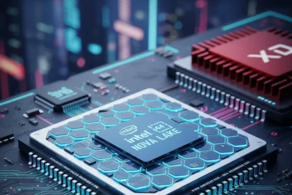 Intel Nova Lake 44-core CPU reshapes high-end gaming chip strategy — AI-generated illustration