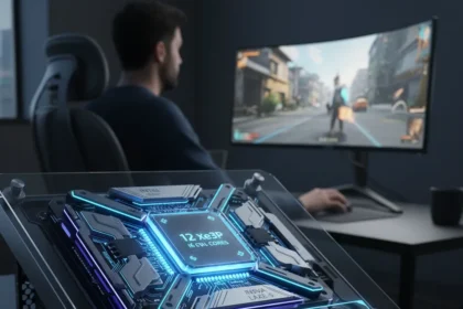 Intel Nova Lake-S iGPU SKU Aims to Challenge AMD's Desktop APU Dominance — AI-generated illustration