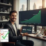 Intel stock investor's $700K inheritance bet nearly triples — AI-generated illustration