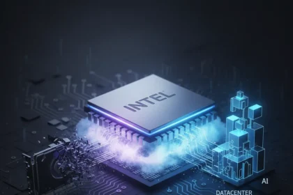 Intel kills discrete gaming GPUs for Xe3P Celestial — AI-generated illustration