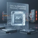 Intel Xeon 7 Diamond Rapids delayed to 2027 amid CPU slowdown — AI-generated illustration