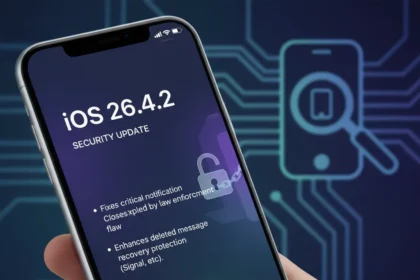 iOS 26.4.2 patches iPhone flaw the FBI used to spy