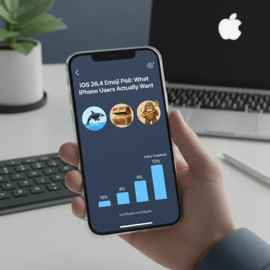iOS 26.4 emoji poll reveals what iPhone users actually want