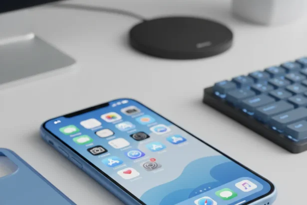 iOS 26 app icon matching finally makes iPhone theming cohesive — AI-generated illustration