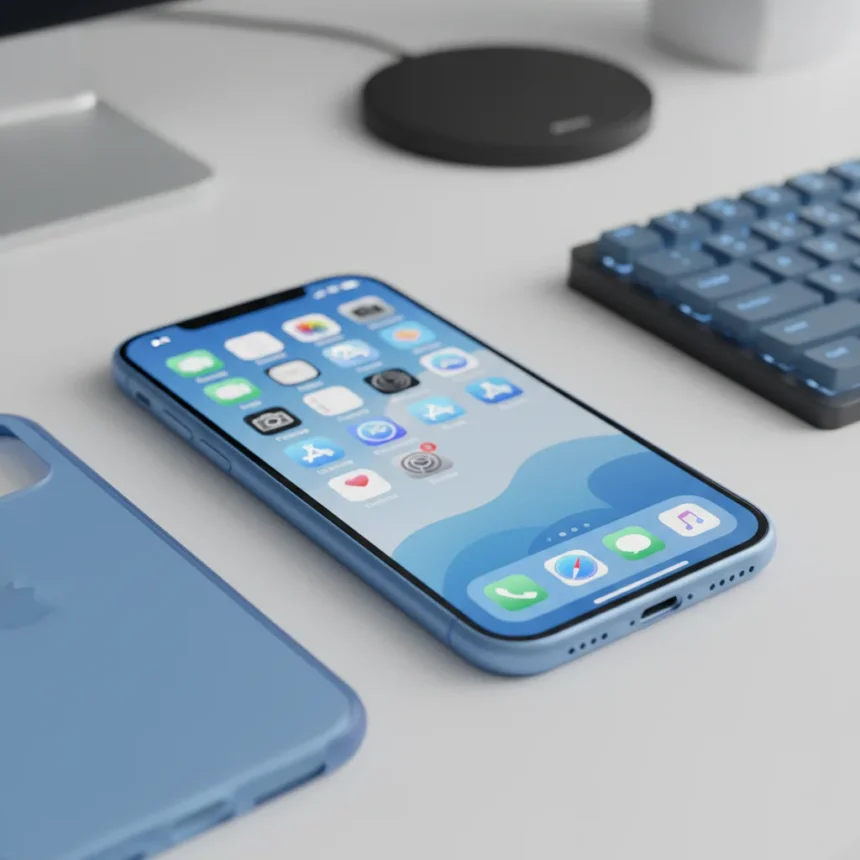 iOS 26 app icon matching finally makes iPhone theming cohesive — AI-generated illustration