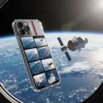 iPhone 17 Pro Max reaches new heights with Artemis II photos — AI-generated illustration