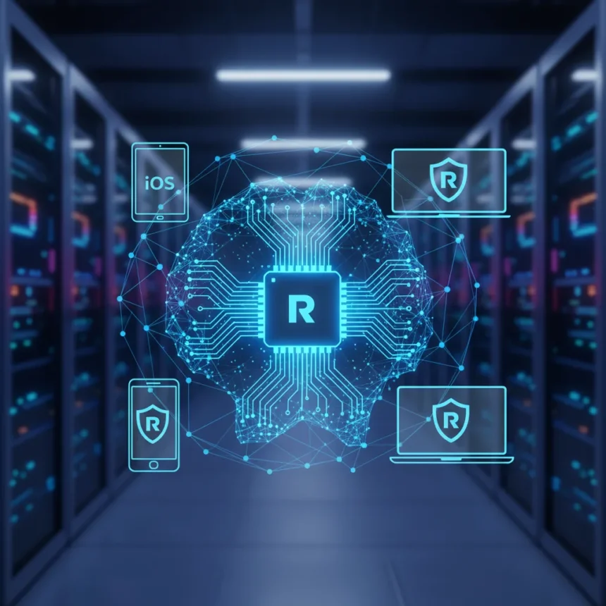 IPVanish RAM-only server filter now live across all apps — AI-generated illustration