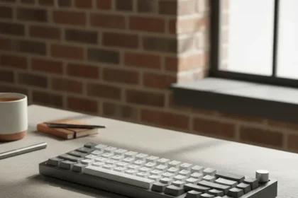 Iqunix Magi75 Proves Subtlety Beats Flash in Keyboards — AI-generated illustration