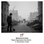 IT: Welcome to Derry Season 2 Teases Depression-Era Horror — AI-generated illustration