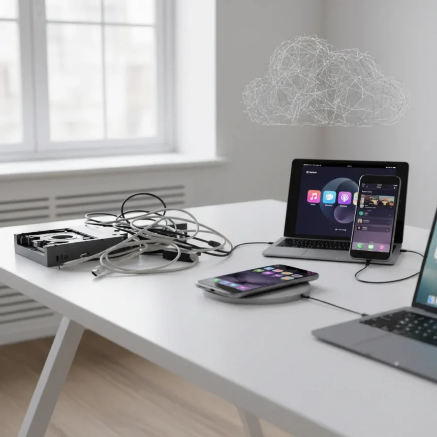 iTunes death made the iPhone better—here's the proof — AI-generated illustration