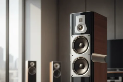 JBL Summit Ama Aims for Luxury Audio Dominance — AI-generated illustration
