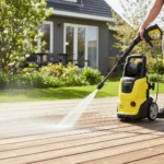 Kärcher pressure washer tackles spring cleaning without the hype — AI-generated illustration