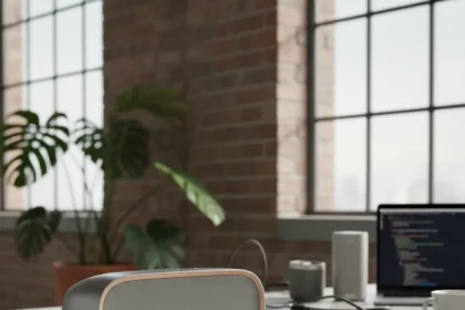 KEF Muo 2025 review: premium design, middling sound for the price — AI-generated illustration