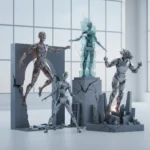 Kevin Beckers' 3D characters break free from samey design