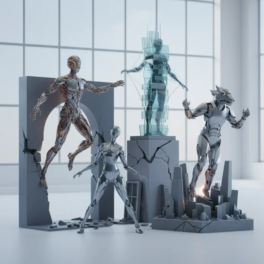 Kevin Beckers' 3D characters break free from samey design
