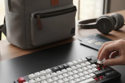 Keychron K3 Ultra Proves Low-Profile Keyboards Can Feel Premium — AI-generated illustration