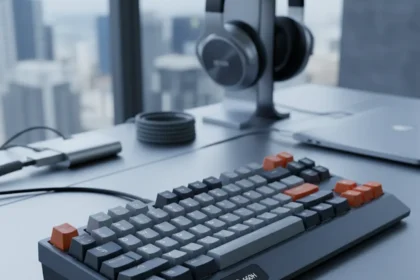 Keychron V5 Ultra 8K Brings 8K Polling to Wireless on a Budget — AI-generated illustration