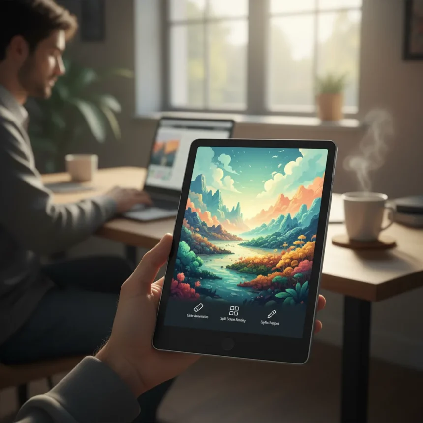 Kindle Colorsoft update adds features worth the wait — AI-generated illustration