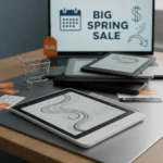 Best e-reader deals: Kindle Scribe drops $150 this week — AI-generated illustration
