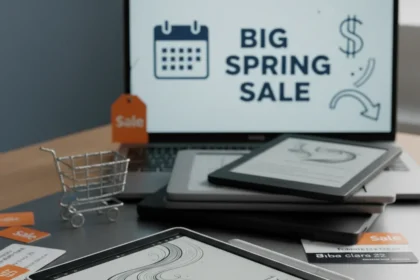 Best e-reader deals: Kindle Scribe drops $150 this week — AI-generated illustration