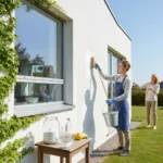 Spring exterior wall cleaning: The kitchen ingredient trick