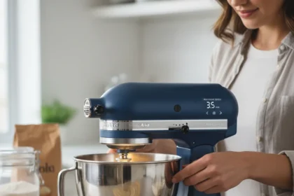 KitchenAid Artisan Plus Stand Mixer Finally Solves Its Biggest Problem — AI-generated illustration