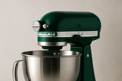 KitchenAid Evergreen Stand Mixer: Worth the Wait? — AI-generated illustration