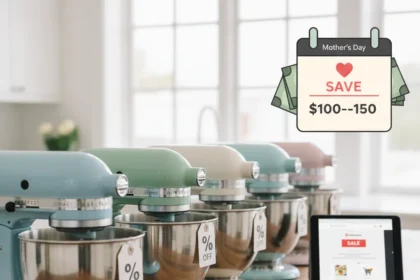 KitchenAid stand mixer deals hit 30% off for Mother's Day — AI-generated illustration