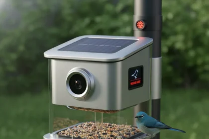 Kiwibit Bird Feeder 2 Review: Smart Backyard Monitoring — AI-generated illustration