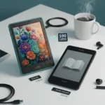 Kobo Clara Colour beats Kindle Colorsoft for $90 less — AI-generated illustration